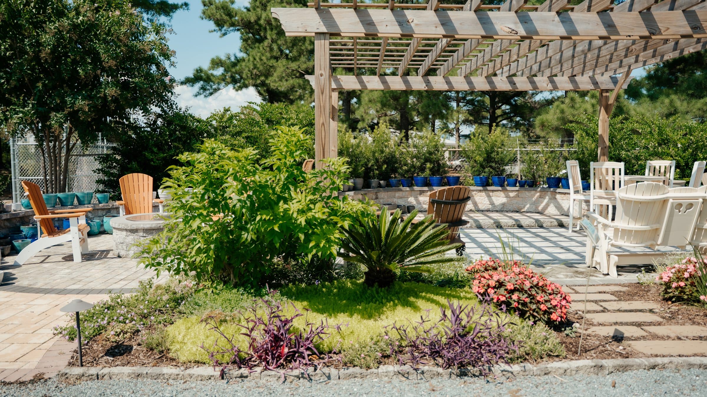 The pergola garden
