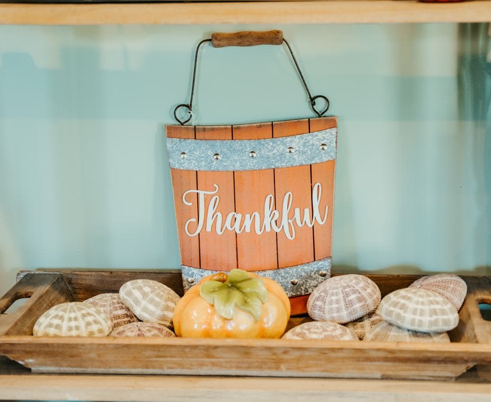 A Thankful sign