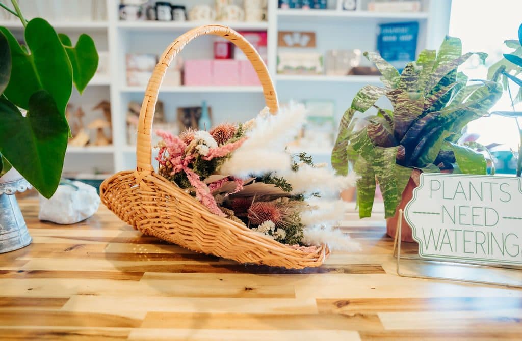 Dried arrangements