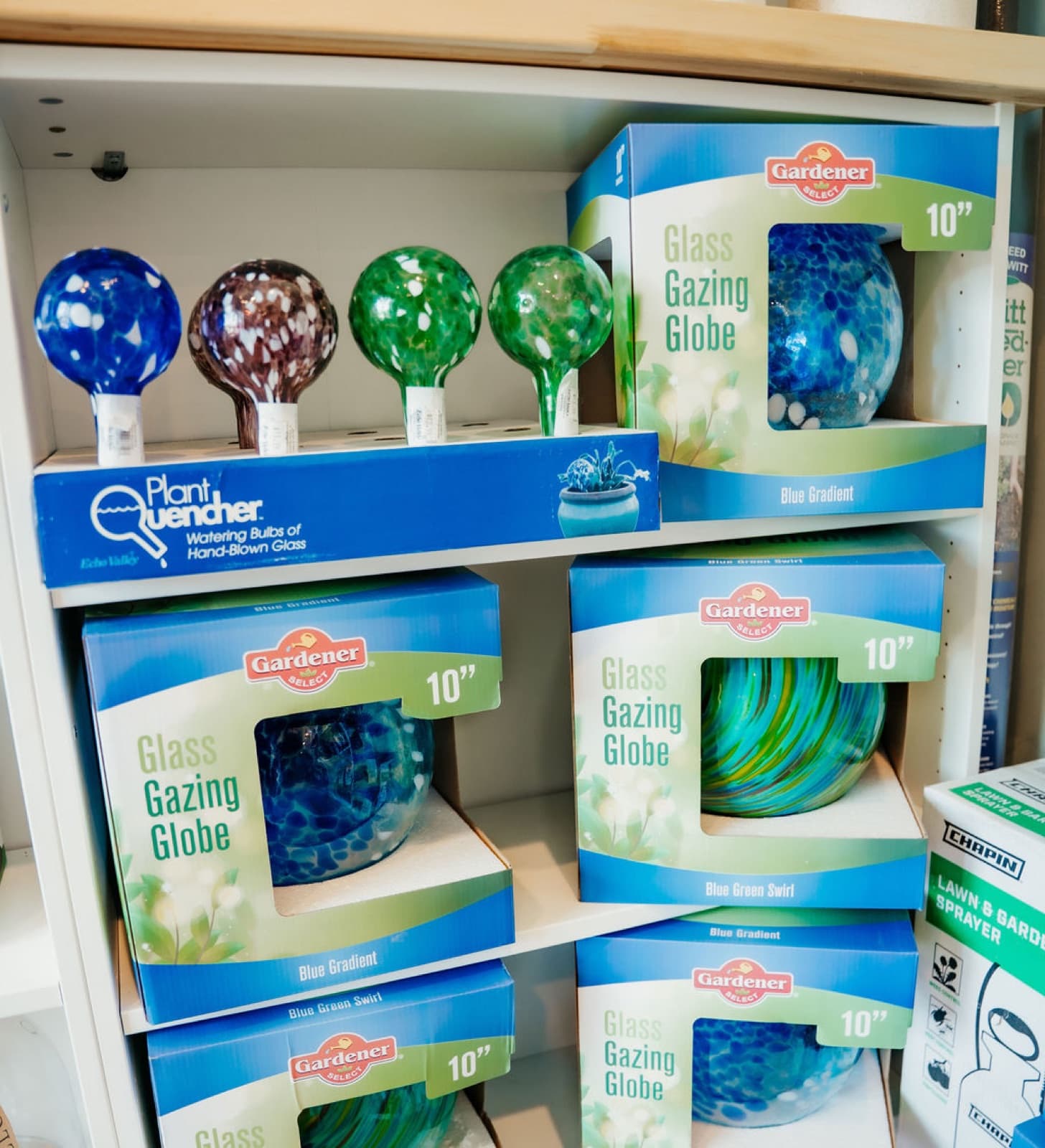 Gazing globes