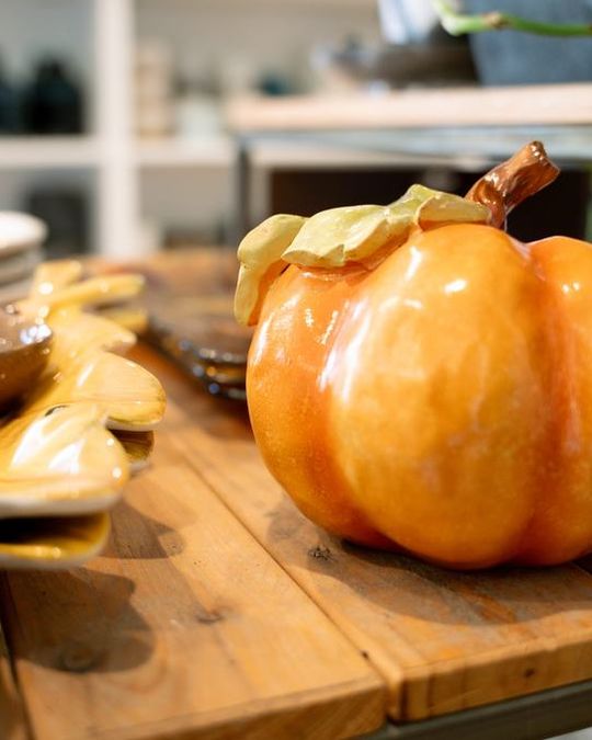 Ceramic pumpkins