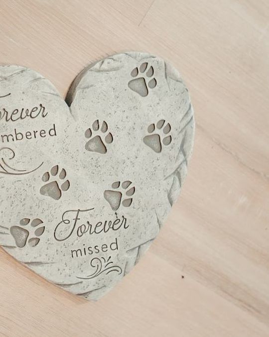 Memorial garden stones