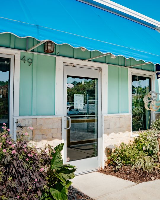 The front door
